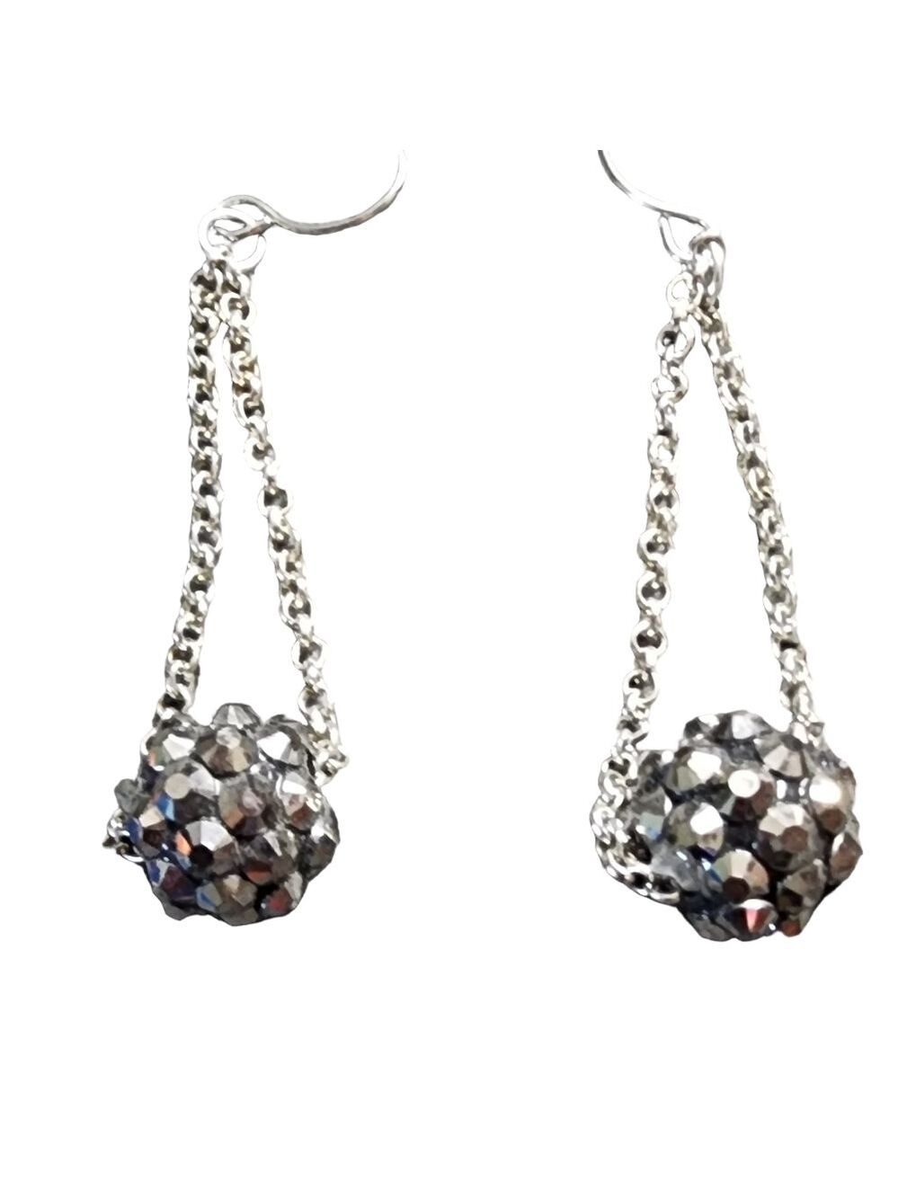 💥4 For $20💥Timeless Silvertone Cluster Earrings